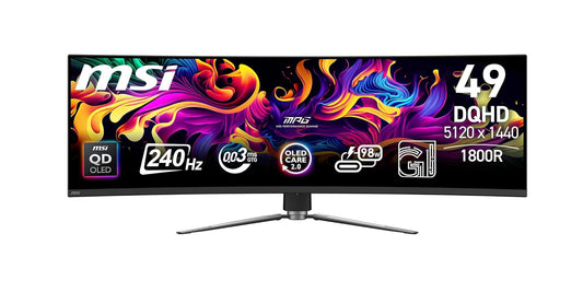 MSI MPG 491CQPX: Monitor 49" QD-OLED 240 Hz