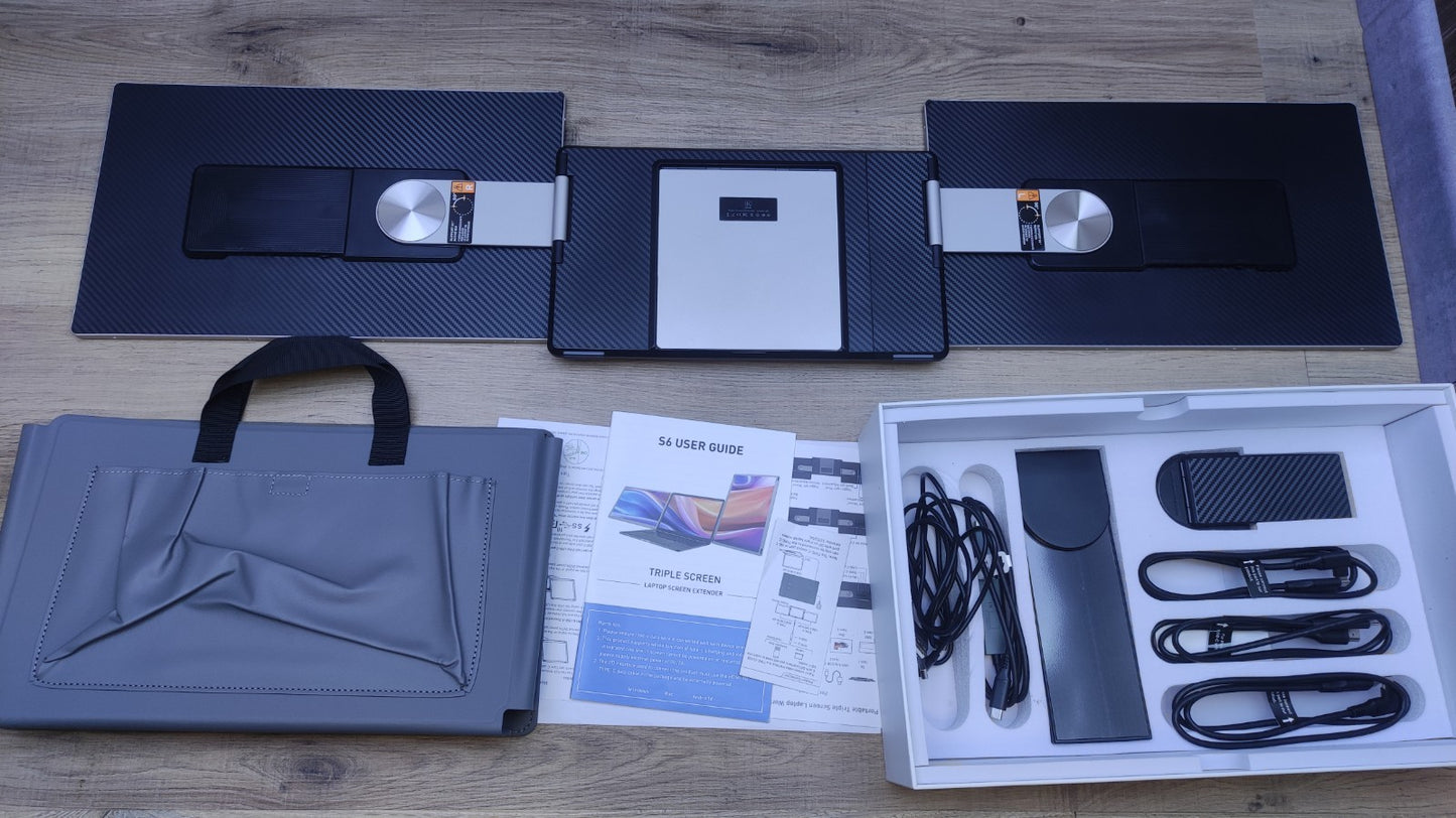 Kefeya S6 Portable Monitor Erweiterung für Laptop 15,6 1920x1080 HDMI USB-C