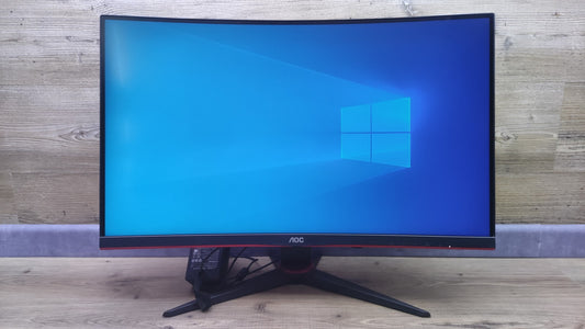 AOC C27G2ZU/BK Gaming Monitor 27" Curved FHD 1920x1080 AMD FreeSync 240Hz 0,5ms
