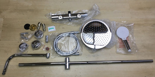 Hansgrohe Crometta S 240 Duschsystem 2 Strahlarten 27267000, I34373