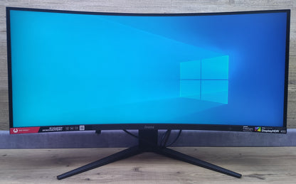 iiyama G-Master GCB3480WQSU-B1 Monitor 34" 3440x1440 HDR FreeSync 165Hz 0.4ms