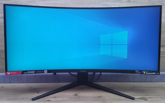 iiyama G-Master GCB3480WQSU-B1 Monitor 34" 3440x1440 HDR FreeSync 165Hz 0.4ms