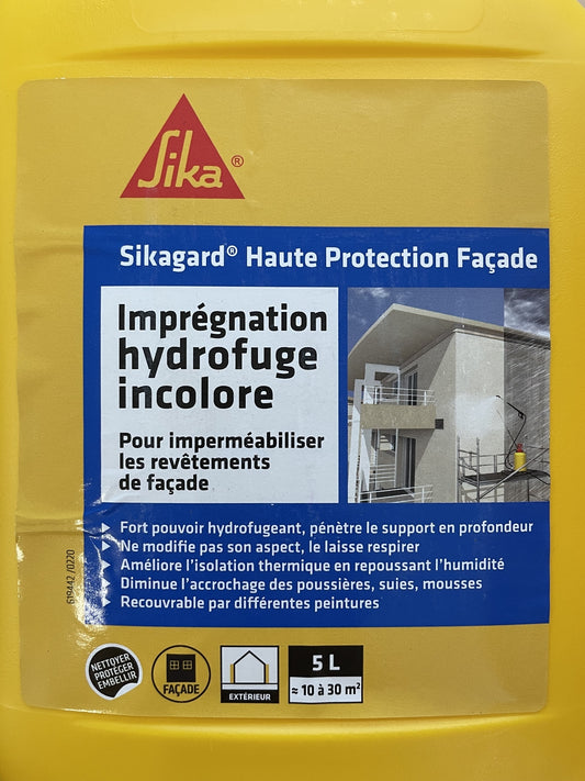5,39€/L Sika Farblose Imprägnierung für Fassaden 5L, I12326