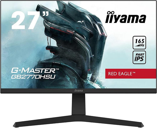 iiyama G-Master GB2770HSU-B1 Red Eagle Gaming Monitor 27" 1920x1080 165Hz 0.8ms 