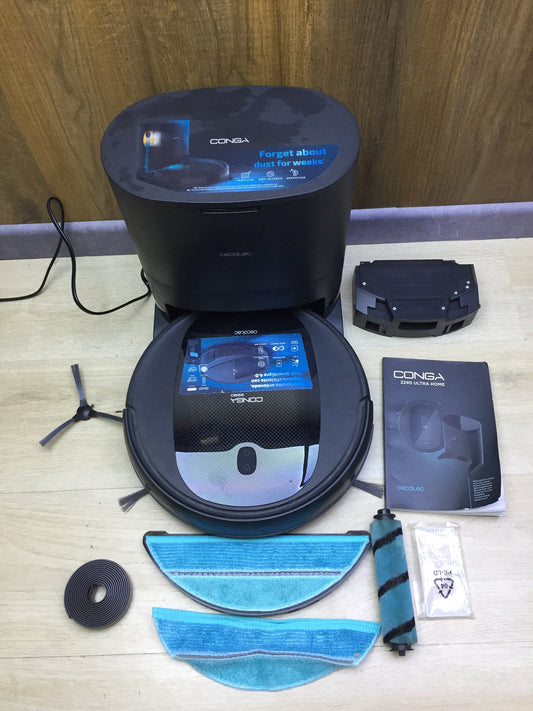 Cecotec Conga 2290 Ultra Saugroboter mit Wischfunktion (05661), I29609
