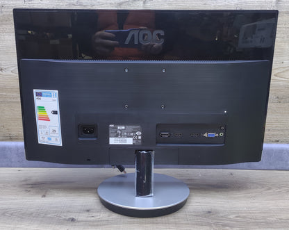 AOC I2369VM Monitor 23" FHD 1920x1080 IPS DP HDMI VGA 60Hz Speaker 