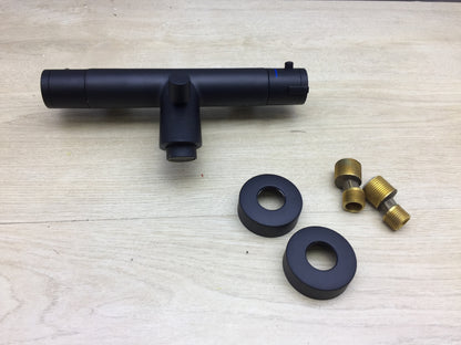 Cornat Bade-Thermostatarmatur "Noir", matt schwarz, I18308