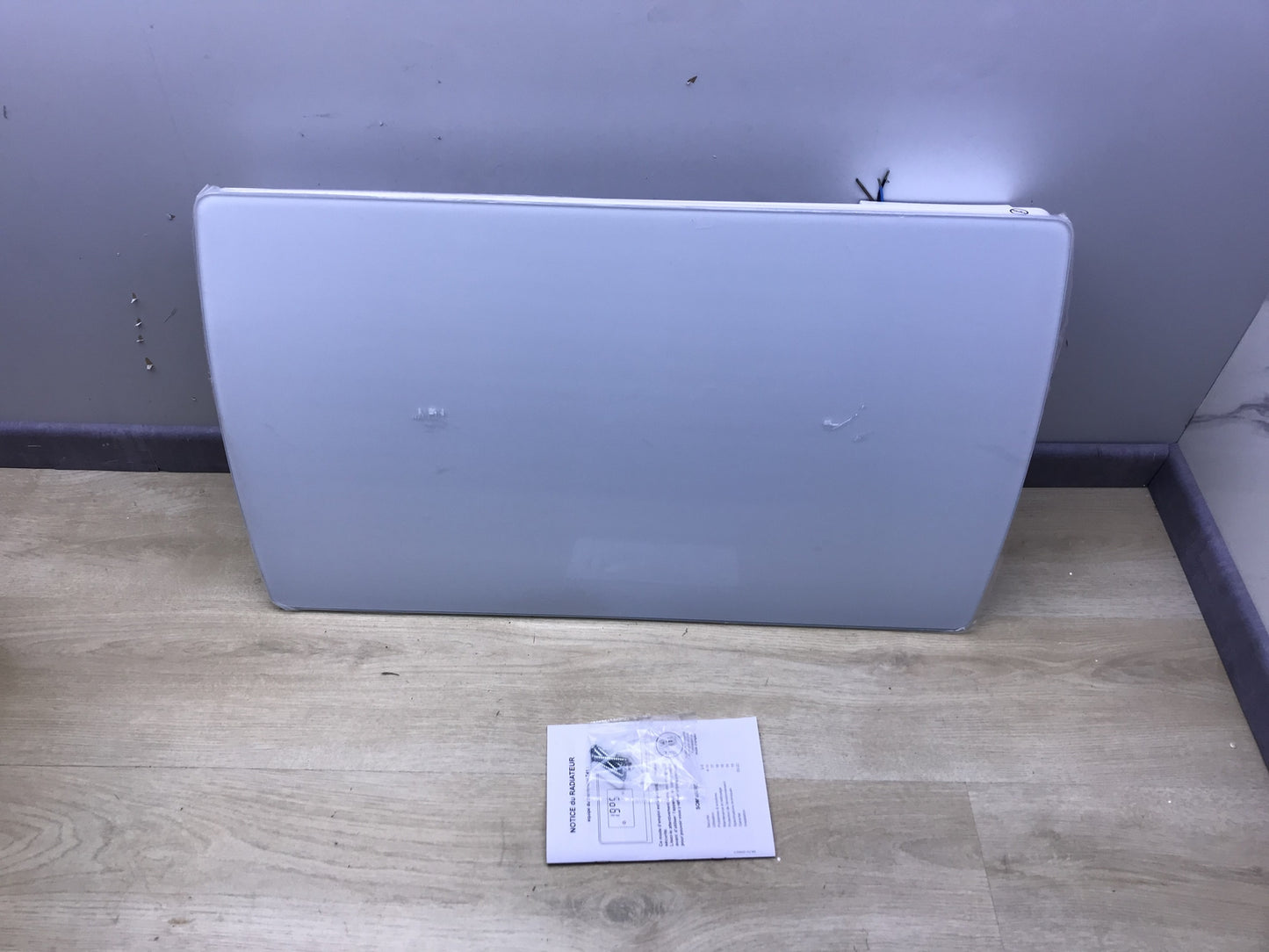 Carrera HW15GT41T Heizkörper Keramik Glas 1500 W weiß LCD, I27856