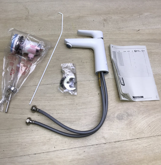 Hansgrohe basin mixer 110 Talis E matt white, 71710700, I31602