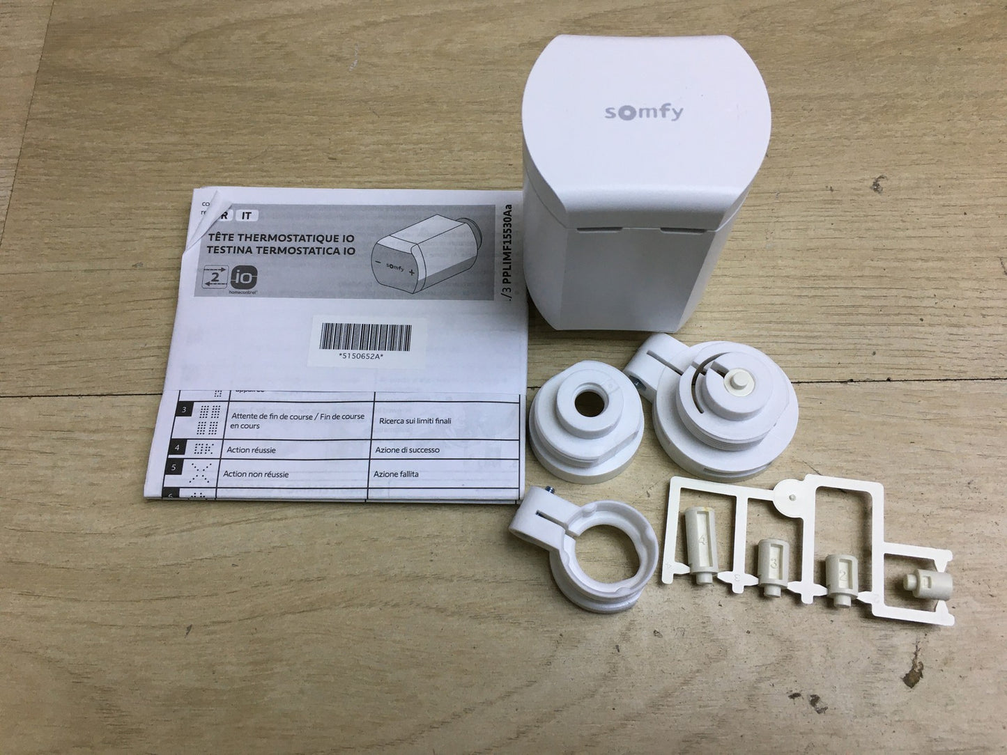 Somfy 1870508 Heizkörperthermostat Valve io, I34276