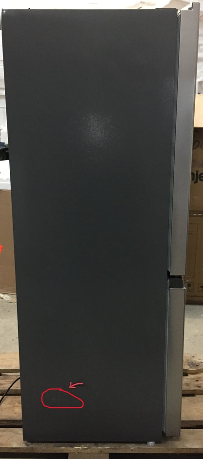 Bomann KG 320.2 Kühlschrank Gefrierfach Kühlgefrierkomb inox-look 175 L (732090)