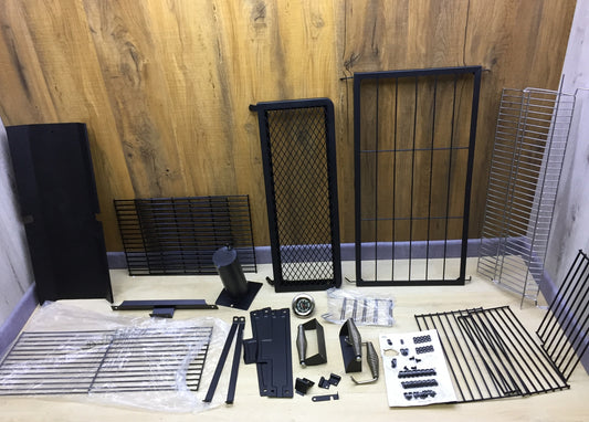 Ultranatura XXL smoker grill trolley, I28218
