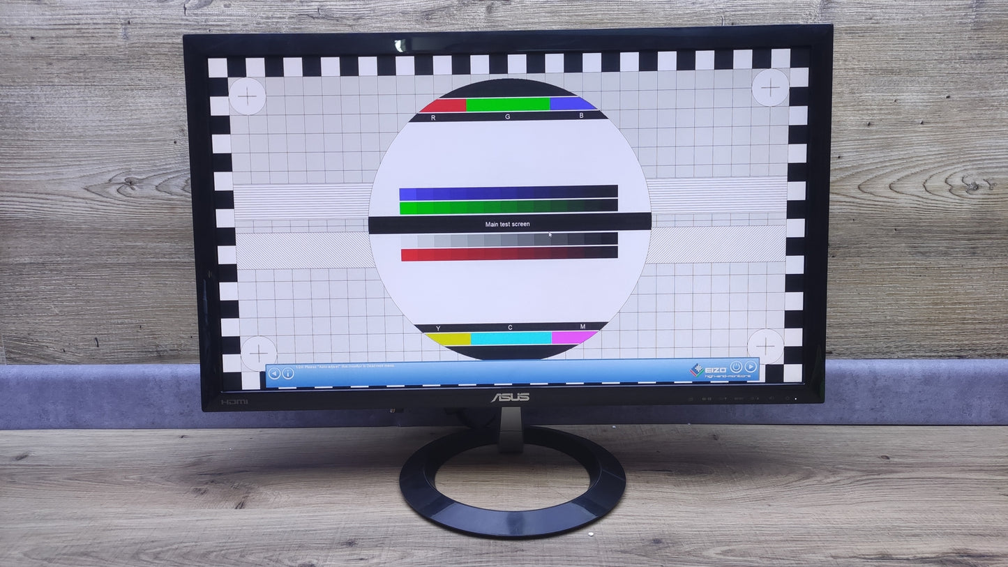 Asus VX238H Monitor 23" FHD 1920x1080 TN Panel HDMI VGA 60Hz 1ms Speaker 