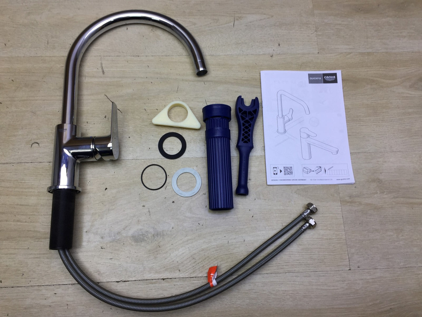 GROHE StartEdge Küchenarmatur mit hohem Auslauf (30529001), Wasserhahn, I33916