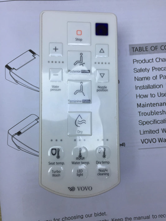 VOVO VB-6000 Elektronischer Smart Bidet Toilettensitz, I33932