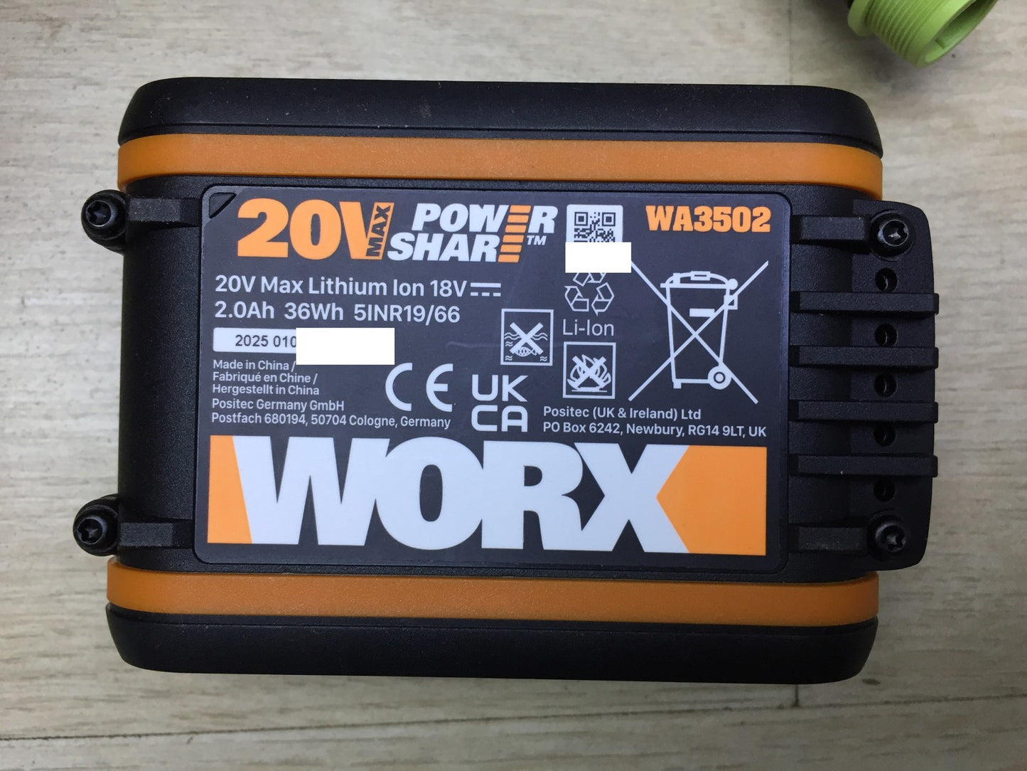 WORX Landroid Vision M550 Mähroboter WR205E für Gärten bis 550m² I33603