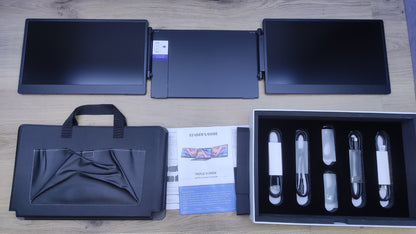 Laptomo S3 Portable Monitor Erweiterung für Laptop 14" FHD 1920x1080 HDMI USB-C