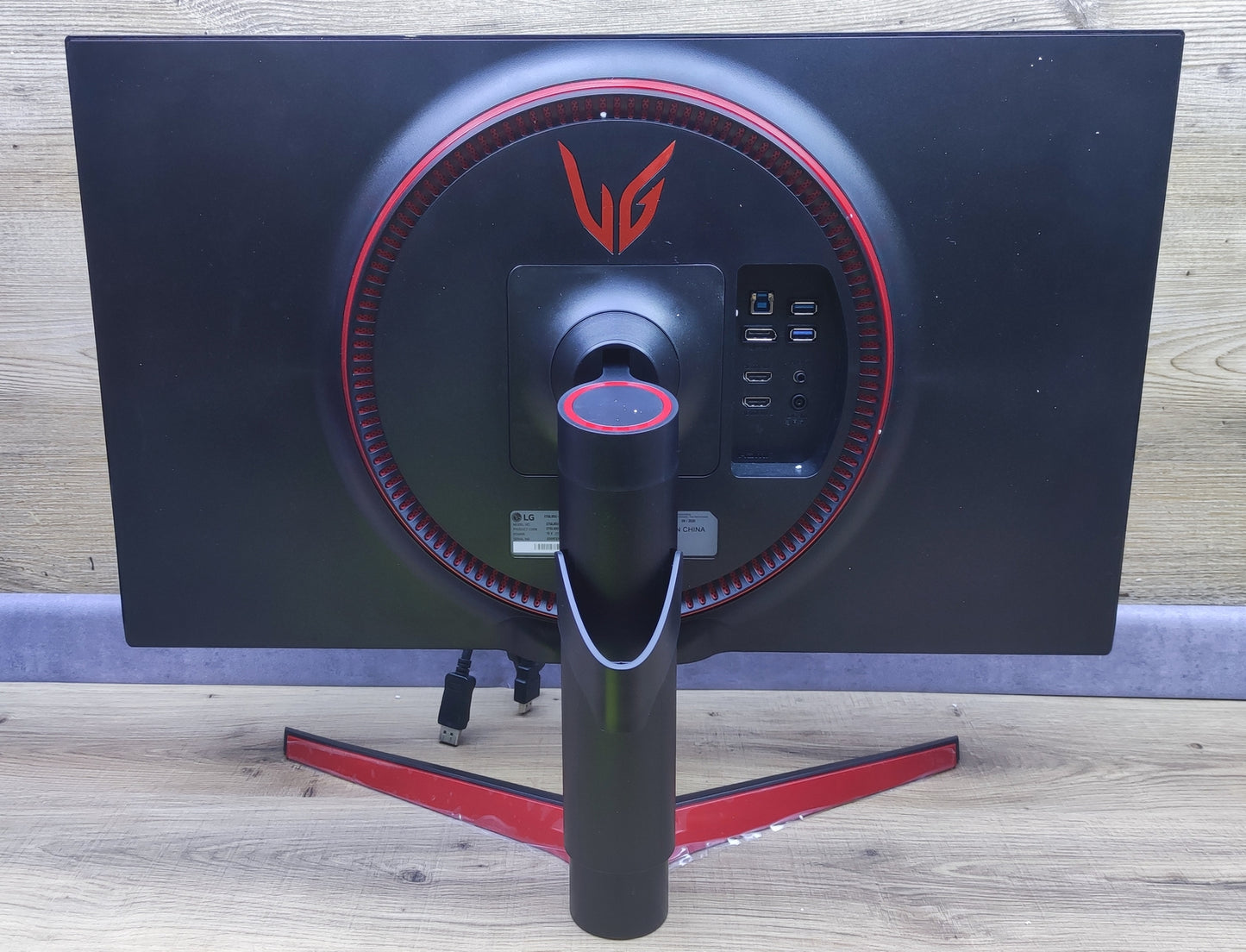 LG 27GL850-B UltraGear Gaming Monitor 27" WQHD 2560x1440 Nano IPS G-Sync 144Hz 