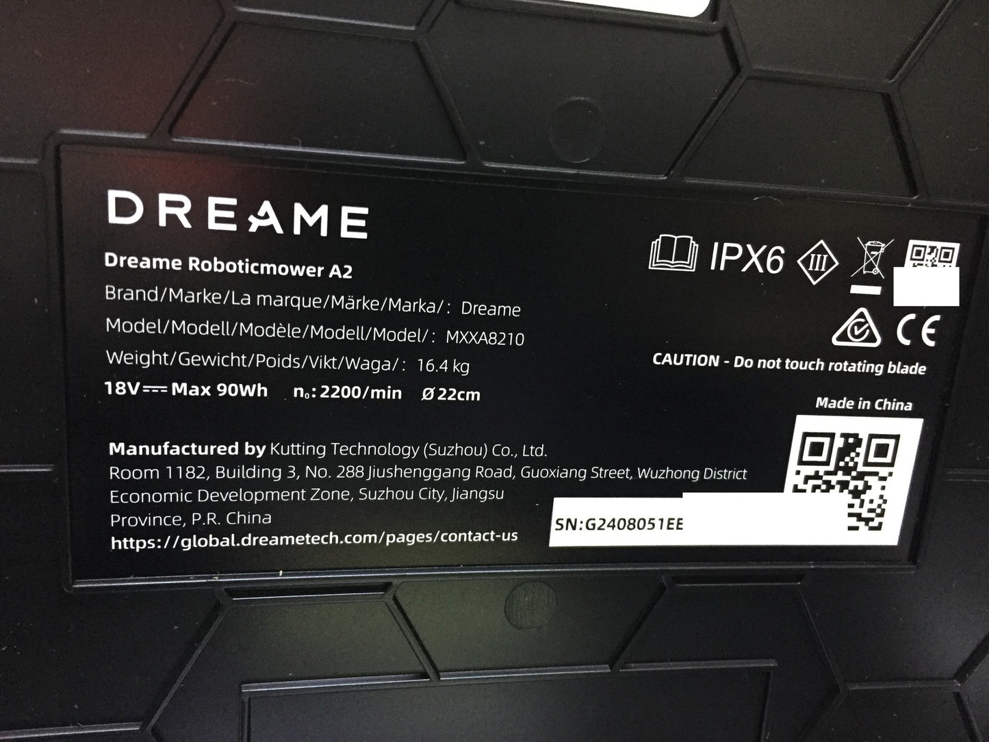 DREAME Mähroboter A2 (MXXA8210), Auto-Begrenzungseinrichtung, 3000 m², I34089