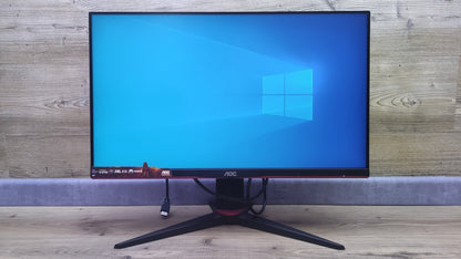 AOC 24G2ZU/BK Monitor 23.8" FHD 1920x1080 HDMI DP HDR10 FreeSync 240Hz 0,5ms