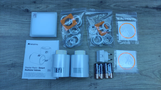 Netatmo Smart Wi-Fi Starter Kit with 2 Radiators, I32403 