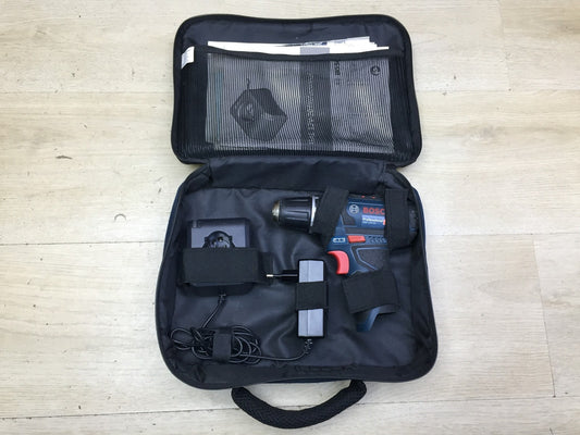 Bosch Professional GSR 12V-15 Akku-Bohrschrauber ohne 2x Akku und Zubehör I34117