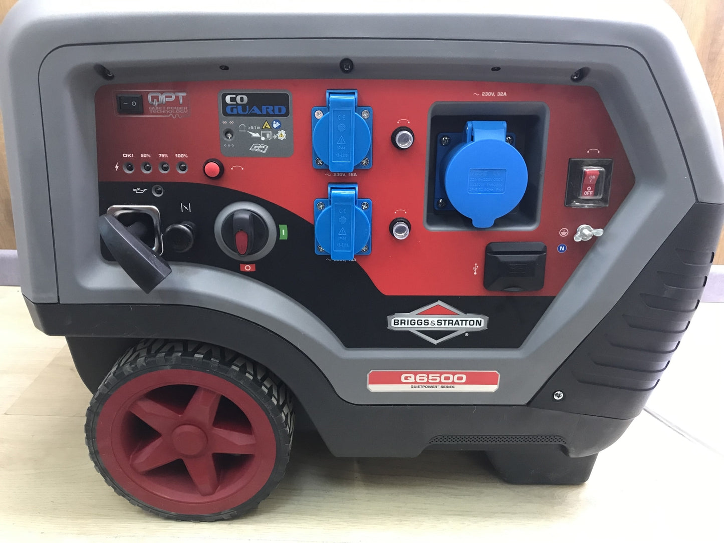 Briggs&amp;Stratton Q6500 QuietPower petrol generator 6.5 kW (030852), I30696 