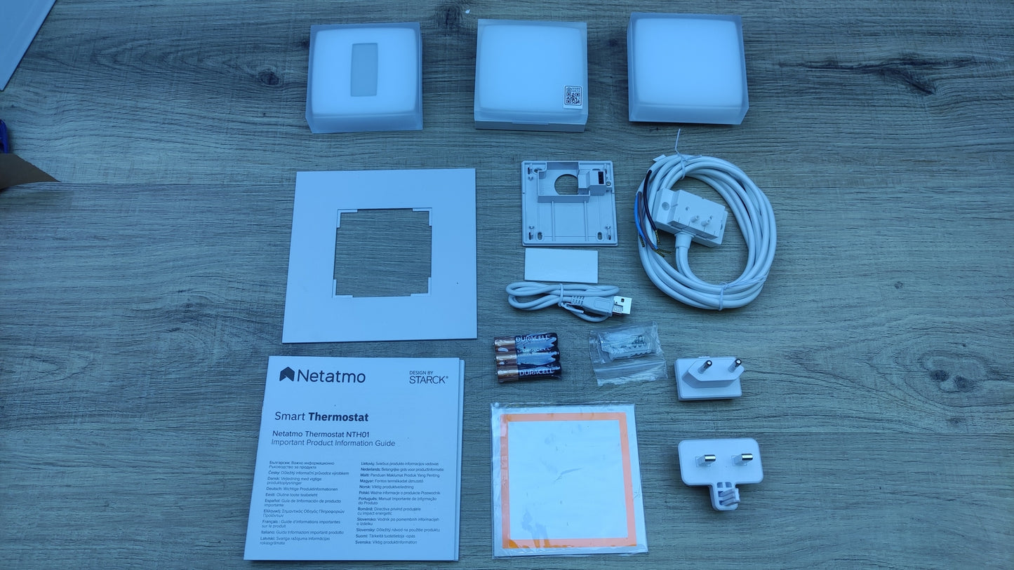 Netatmo Smart Connected Thermostat, I32343 