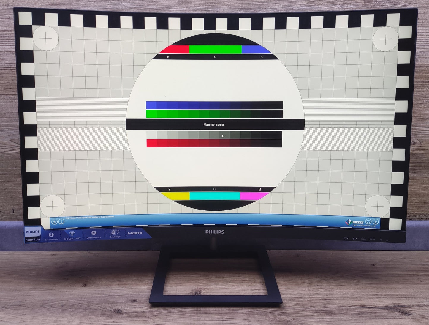 Philips 325E1C/00 Gaming Monitor 32" Curved WQHD 2560x1440 Adaptive Sync 75Hz