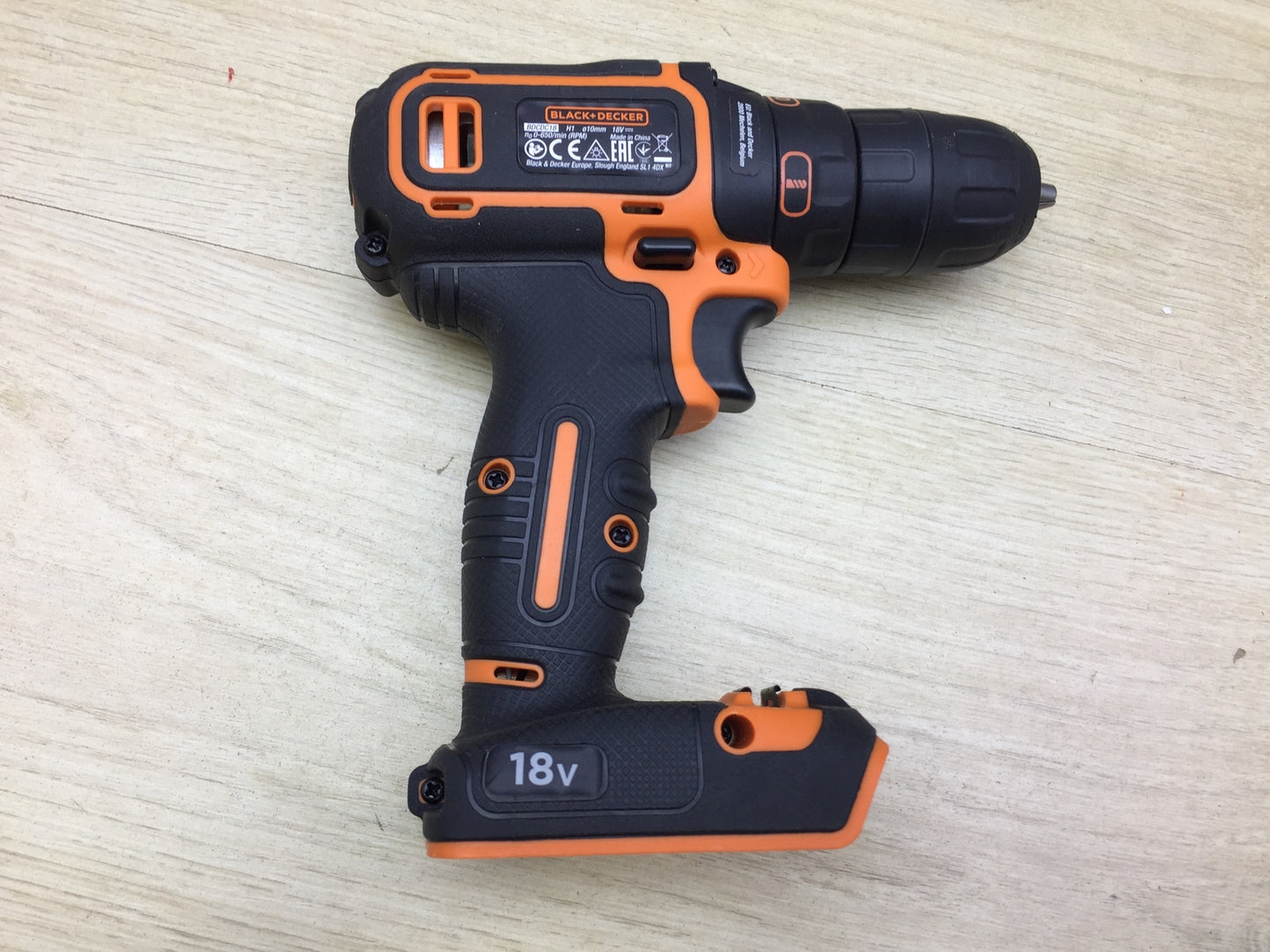 Black & Decker BDCDC18 Akku-Bohrschrauber 18V SOLO, I19075