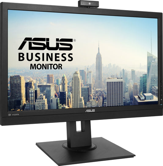 ASUS BE24DQLB Monitor 23.8" FHD 1920x1080 VGA HDMI DP DVI Speaker Webcam 