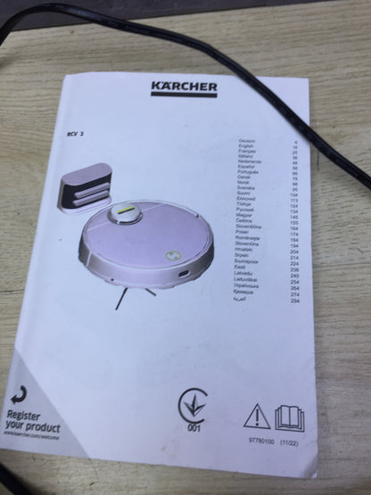 Kärcher RCV 3 robot vacuum cleaner with mop function 1.269-620.0, I31950