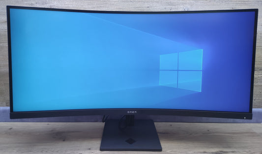 HP Omen 34c Gaming Monitor 34" WQHD 3440x1440 VA HDR AMD FreeSync 165Hz 1ms 