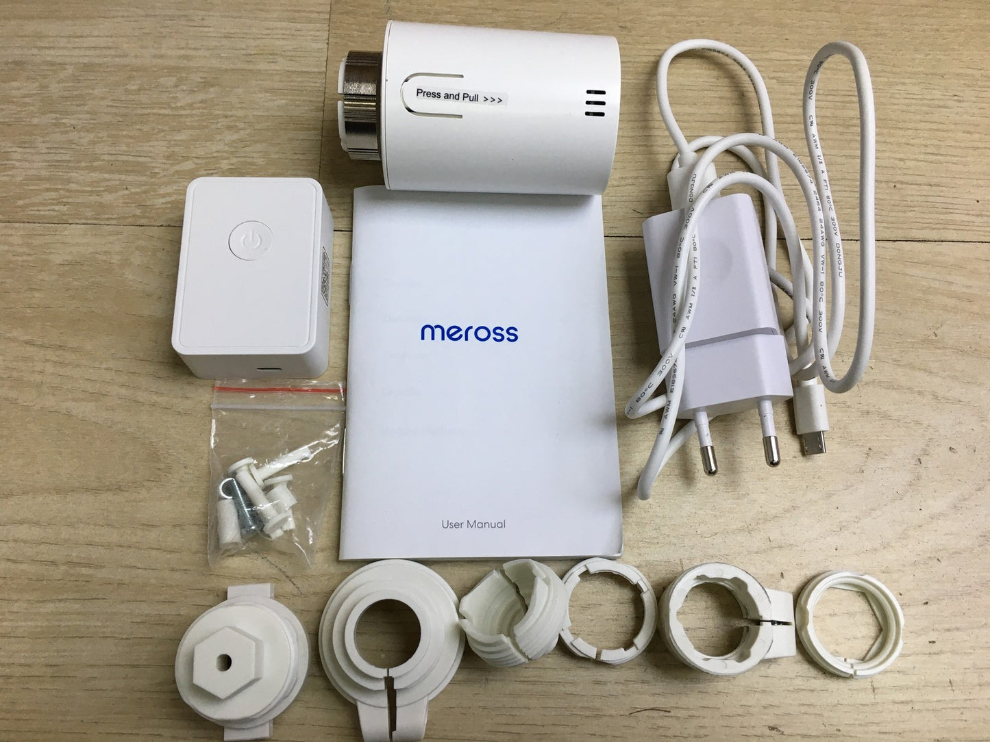 Meross Smart Heizkörperthermostat mit Hub, I33831