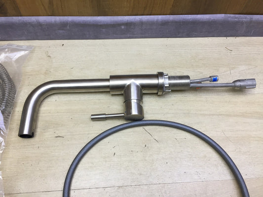 Villeroy &amp; Boch Steel Shower kitchen faucet, high pressure, kitchen faucet, I33007