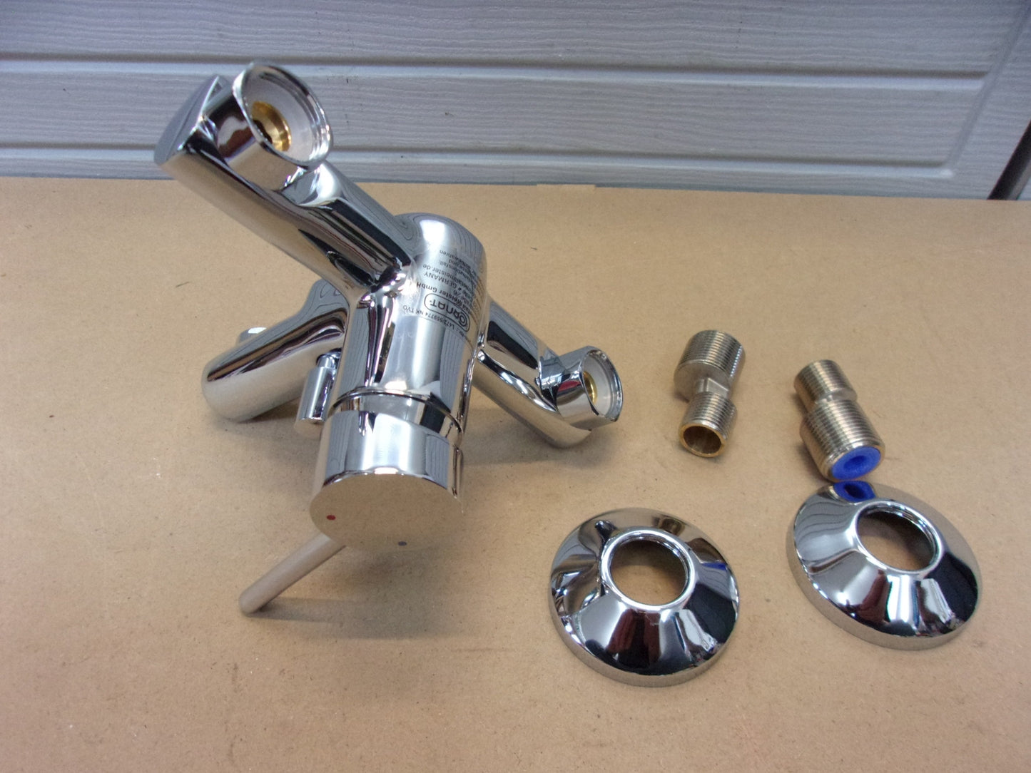 Cornat Bade-Einhebelarmatur "Calo" Hochwertiger Messingkörper, verchromt, I03929