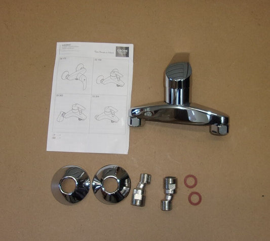 GROHE Eurosmart Einhebelbrausebatterie Chrom, 32172001, Y09646