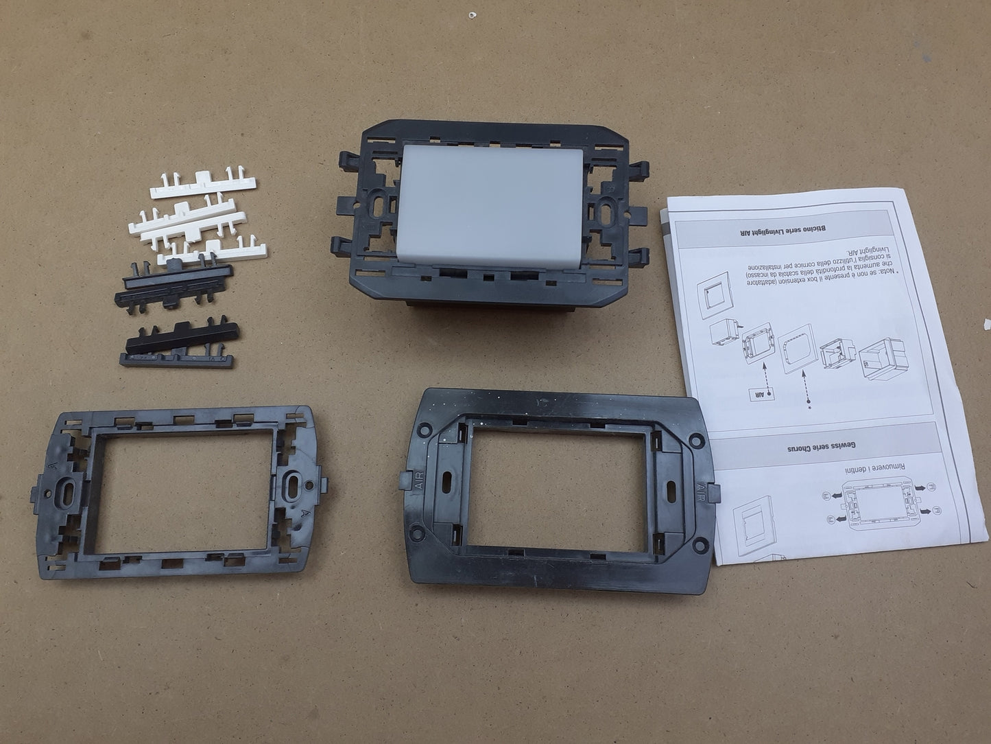 Vemer ve511200 Notleuchte Syrio Einbauleuchte ausziehbar, weiß/grau, I06661