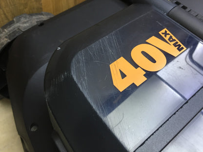 WORX Nitro Akku-Vertikutierer & Rasenlüfter WG855E Solo, bis zu 400 ㎡, I34145