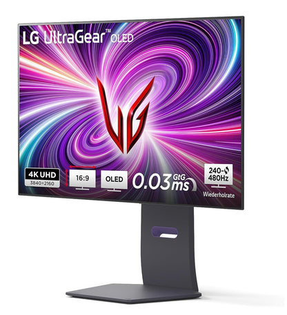 LG UltraGear OLED 32GS95UE-B 4K Monitor 31.46" 3840x2160 HDR NVIDIA G-Sync 240Hz