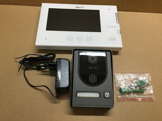 Somfy V250 Videosprechanlage mit 7 Zoll (17,8 cm) Monitor, I29778