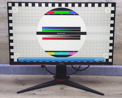 AOC 24G2SU/BK Gaming Monitor 23.8" FHD 1920x1080 DP HDMI USB-Hub FreeSync 165Hz