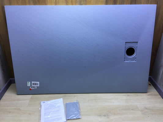 Duschwanne aus SMC 140 x 90 x 2,6 cm rechteckig grau I27303