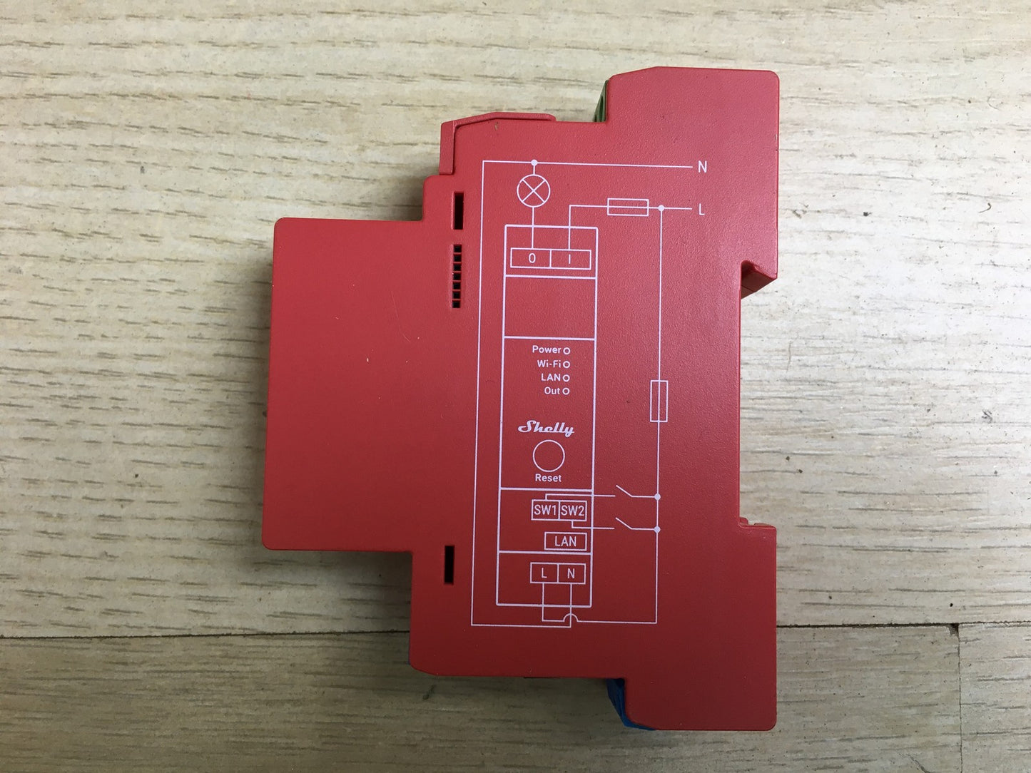 Shelly Pro 1PM WLAN & Bluetooth Smart-Relais-Schalter, I33620