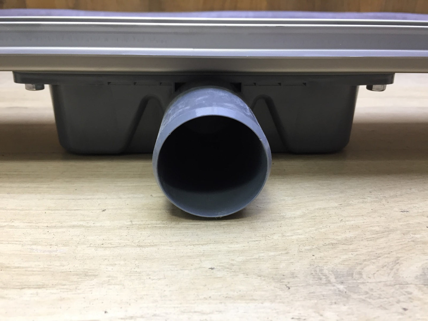 VOGI Duschrinne Edelstahl Komplettset DUO Befliesbar, 100 cm, I33927