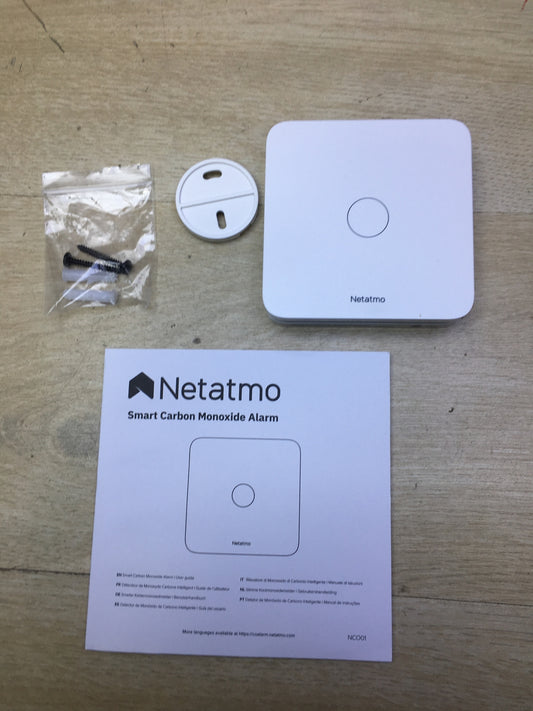 Netatmo NCO-FR carbon monoxide detector, I31534 