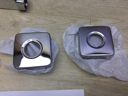 HOMELODY Duschsystem mit Thermostat und 30x30cm Kopfbrause Edelstahl, I32310