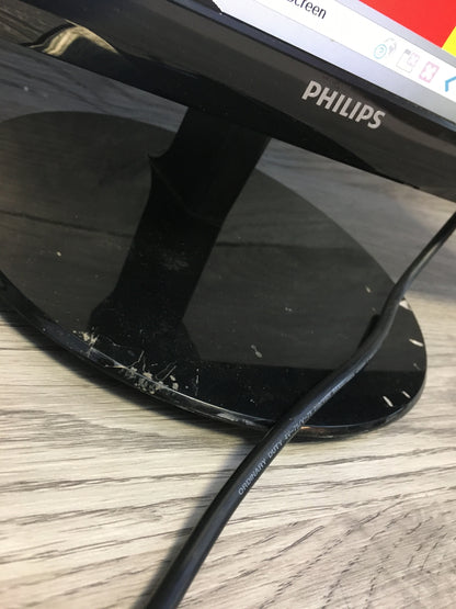 Philips 246V5LSB/00 Monitor 24" FHD 1920x1080 VGA DVI LED 60Hz 5ms matt black 