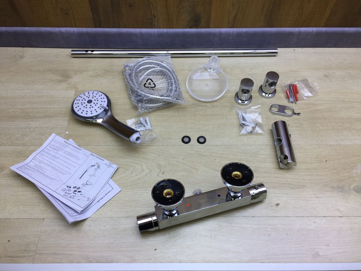 Bristan AR2 SHXMTFF C Duschset mit Thermostat, I26695