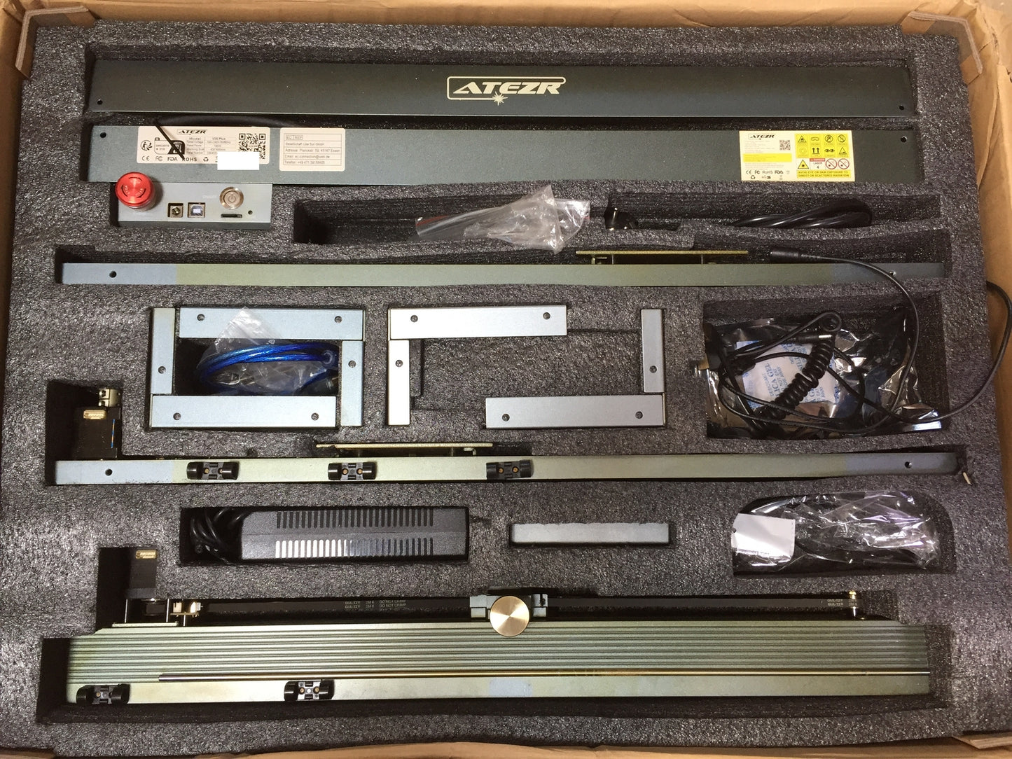 ATEZR V35 Plus Laser Graviermaschine, I32668